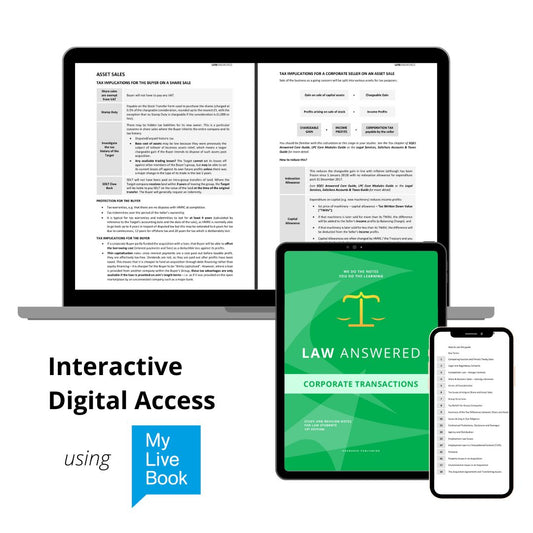 Corporate Transactions (M&A) - Law Study Notes