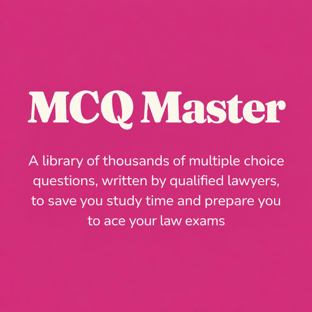 MCQ Master Membership