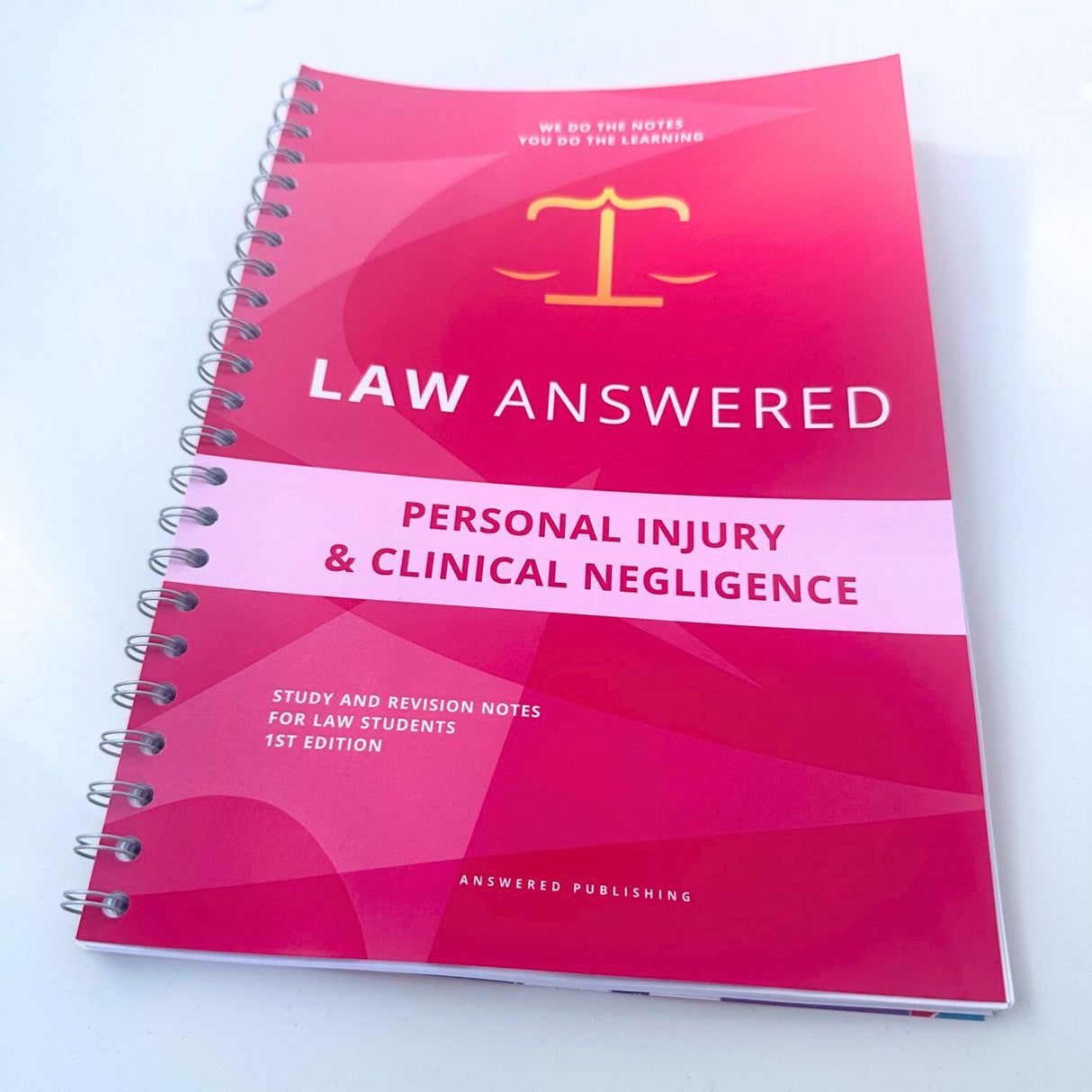 Personal Injury & Clinical Negligence - Law Study Notes