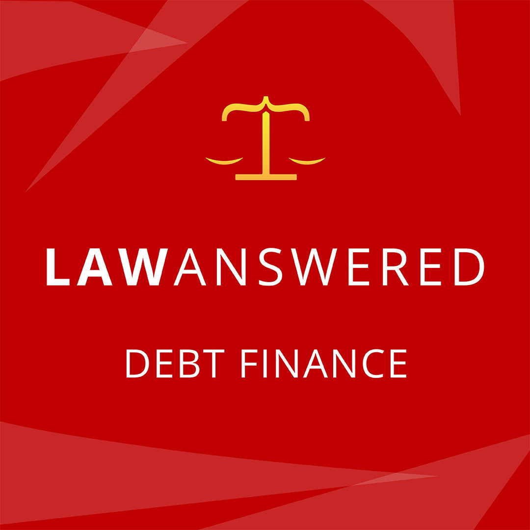 Debt Finance - Public Companies Law and Practice - Law Study Notes
