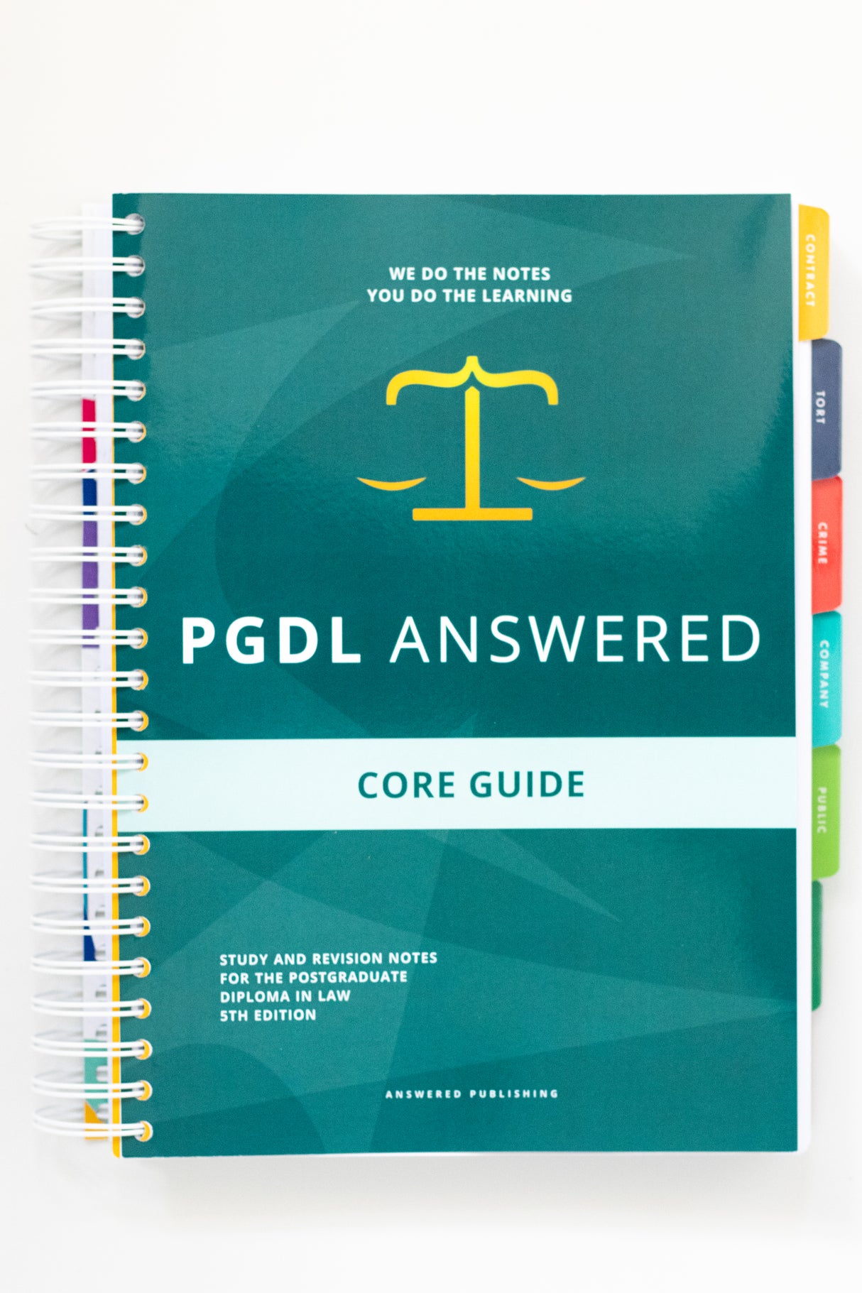 PGDL - Law Study Notes - Study Pack (Core Guide and Case Book)
