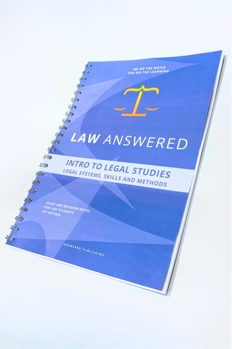 Introduction to Legal Studies, Legal Systems & Skills
