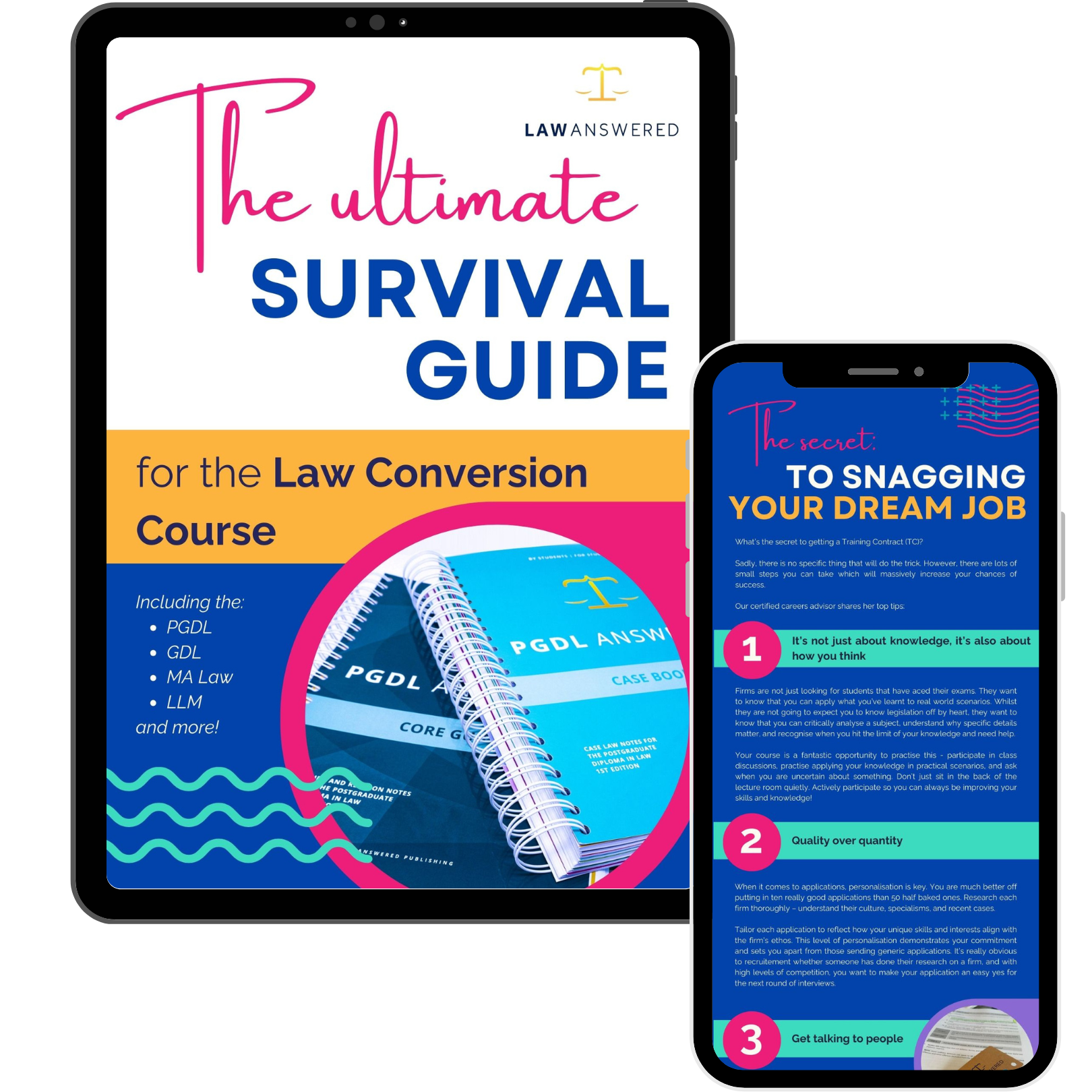 The Ultimate Survival Guide for the Law Conversion Course